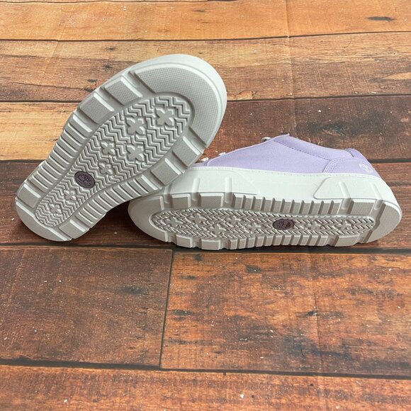 Timberland Women's Laurel Court Low Lace Purple Canvas Sneaker - Picture 6 of 6